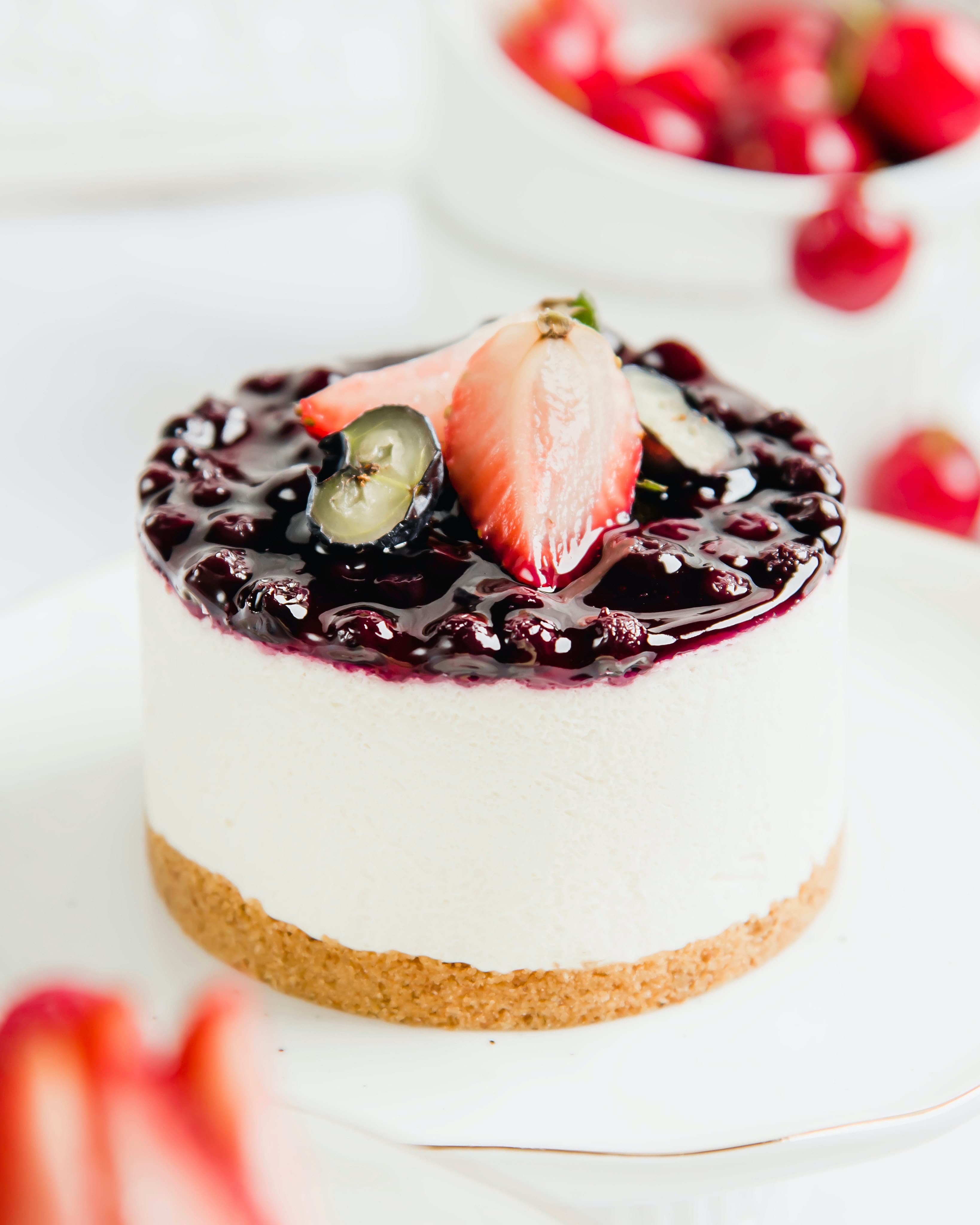 Cover Image for Blueberry cheesecake